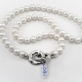 Kappa Kappa Gamma Pearl Necklace with Greek Letter Charm - Image 1