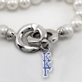 Kappa Kappa Gamma Pearl Necklace with Greek Letter Charm - Image 2
