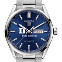 Duke Men's TAG Heuer Carrera with Blue Dial & Day-Date Window
