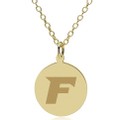 Fairfield 18K Gold Pendant & Chain - Image 1