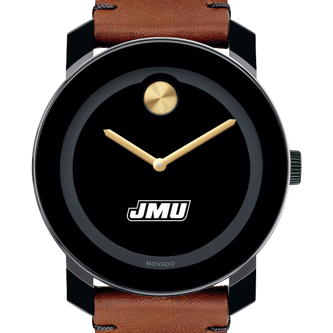 James Madison Men's Movado BOLD with Brown Leather Strap
