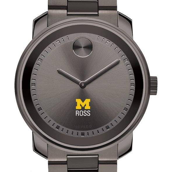 Michigan Ross Men's Movado BOLD Gunmetal Grey - Image 1