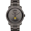 click to view Michigan Ross Men's Movado BOLD Gunmetal Grey - Image 2