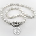 Cornell Pearl Necklace with Sterling Silver Charm - Image 1