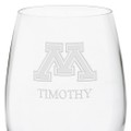 Minnesota Red Wine Glasses - Set of 4 - Image 3
