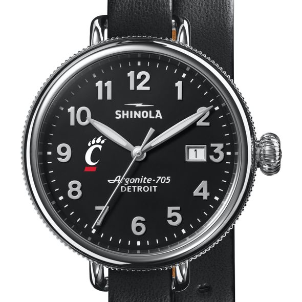 Cincinnati Shinola Watch, The Birdy 38mm Black Dial - Image 1