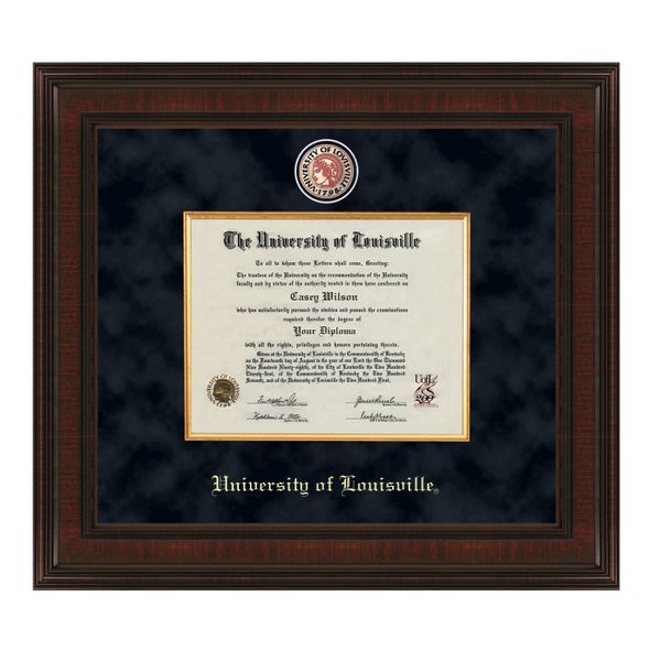 University of Louisville Diploma Frame - Excelsior - Image 1