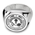 Miami University Sterling Silver Round Signet Ring - Image 1