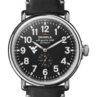 West Virginia Shinola Watch, The Runwell 47mm Black Dial