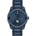 University of Houston Men's Movado BOLD Blue Ion with Date Window - Image 2