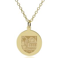 Dartmouth 18K Gold Pendant & Chain