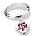 Texas A&M University Sterling Silver Ring with Sterling Tag - Image 1