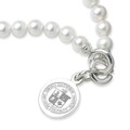 Virginia Tech Pearl Bracelet with Sterling Silver Charm - Image 2