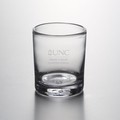 UNC Kenan-Flagler Double Old Fashioned Glass by Simon Pearce - Image 1