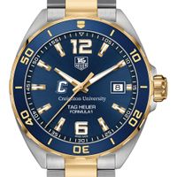 Creighton Men's TAG Heuer Two-Tone Formula 1 with Blue Dial & Bezel