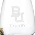 Baylor Stemless Wine Glasses - Set of 4 - Image 3
