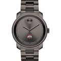 click to view Ohio State Men's Movado BOLD Gunmetal Grey - Image 2
