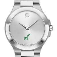 George Mason Men's Movado Collection Stainless Steel Watch with Silver Dial