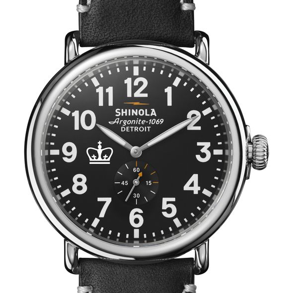 Columbia Shinola Watch, The Runwell 47mm Black Dial - Image 1