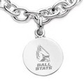 Ball State Sterling Silver Charm Bracelet - Image 2