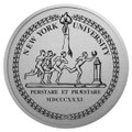 NYU Diploma Frame - Silver Medallion - Image 2