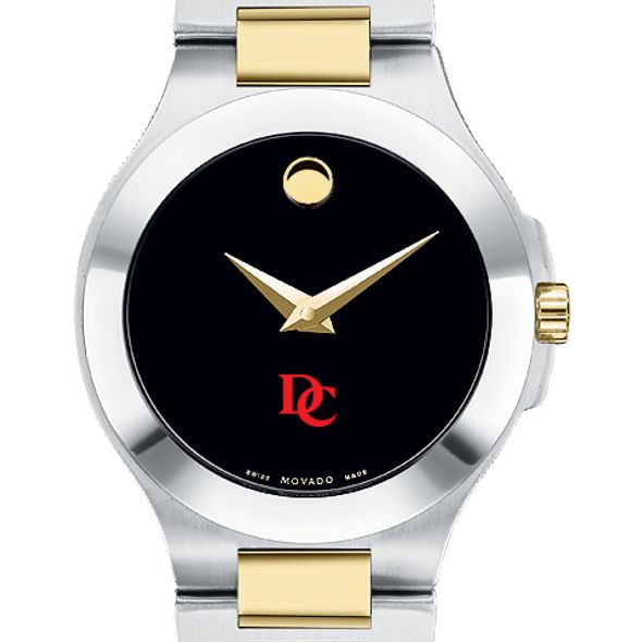 Davidson Women's Movado Collection Two-Tone Watch with Black Dial - Image 1