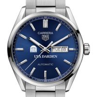 UVA Darden Men's TAG Heuer Carrera with Blue Dial & Day-Date Window