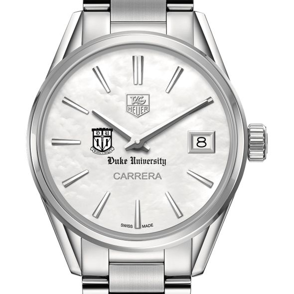 Duke University Women's TAG Heuer Steel Carrera with MOP Dial