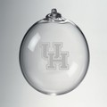 Houston Glass Ornament by Simon Pearce - Image 1