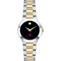 Indiana Women's Movado Collection Two-Tone Watch with Black Dial - Image 2