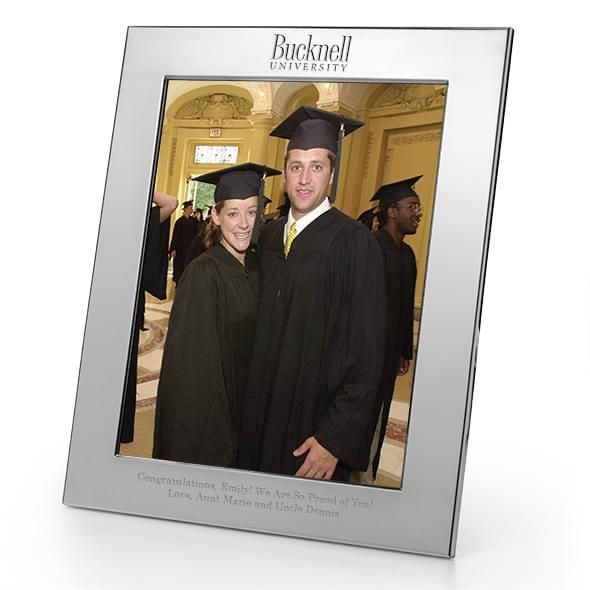 Bucknell Polished Pewter 8x10 Picture Frame - Image 1