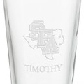 Stephen F. Austin State University 16 oz Pint Glass- Set of 4 - Image 3