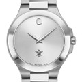 William & Mary Men's Movado Collection Stainless Steel Watch with Silver Dial - Image 1