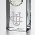 UC Irvine Tall Glass Desk Clock by Simon Pearce - Image 2
