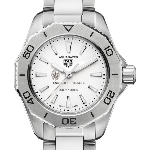 Tennessee Women's TAG Heuer Steel Aquaracer with Silver Dial - Image 1