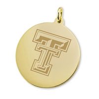 Texas Tech 14K Gold Charm