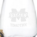 MS State Stemless Wine Glasses - Set of 4 - Image 3