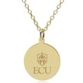 ECU 18K Gold Pendant & Chain - Image 1