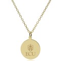 ECU 18K Gold Pendant & Chain - Image 2