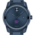 Kansas State University Men's Movado BOLD Blue Ion with Date Window - Image 1