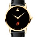 USC Women's Movado Gold Museum Classic Leather - Image 1