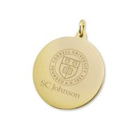 SC Johnson College 18K Gold Charm