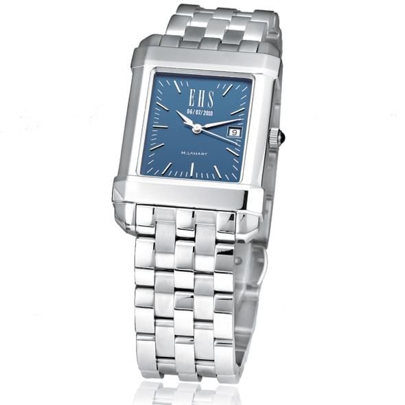 Men's Blue Quad Watch with Bracelet
