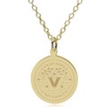 Vanderbilt 18K Gold Pendant & Chain - Image 1