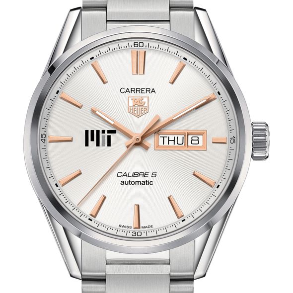 MIT Men's TAG Heuer Day/Date Carrera with Silver Dial & Bracelet