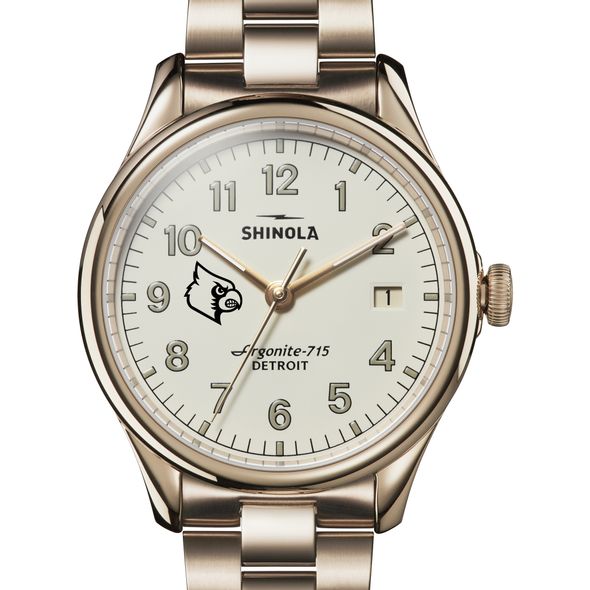 Louisville Shinola Watch, The Vinton 38mm Ivory Dial - Image 1