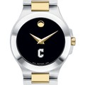 Charleston Women's Movado Collection Two-Tone Watch with Black Dial - Image 1