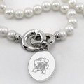 Maryland Pearl Necklace with Sterling Silver Charm - Image 2