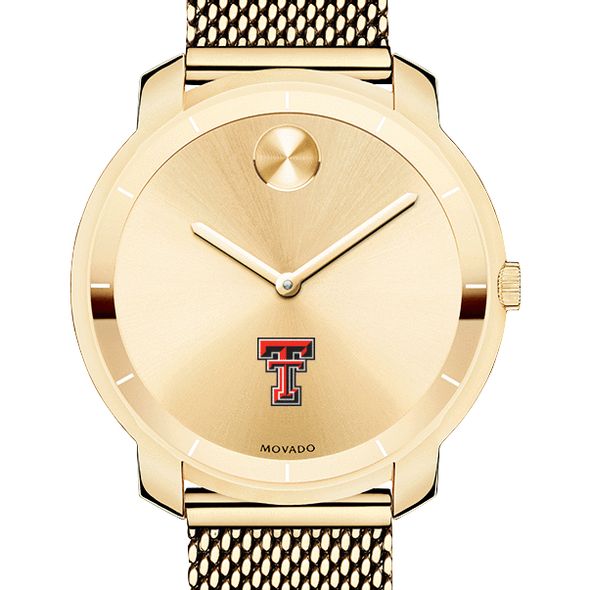 Texas Tech Women's Movado Gold Bold 36