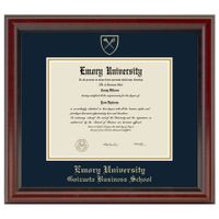 Emory Goizueta Diploma Frame, the Fidelitas